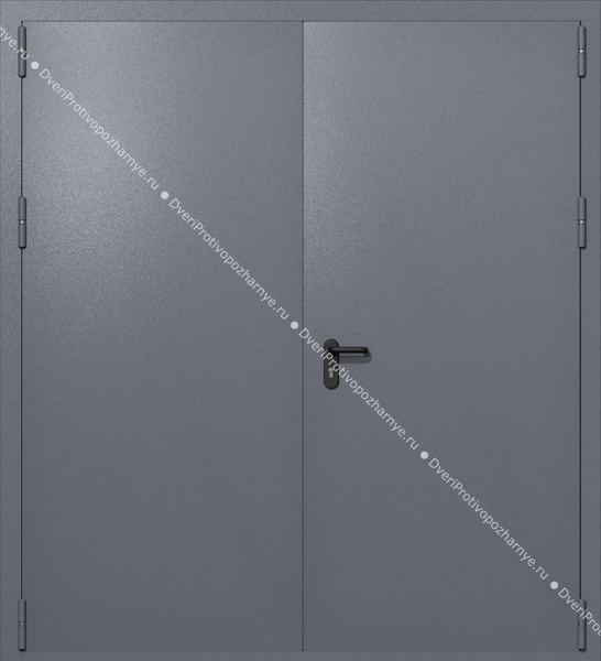 Распашные ворота ei-60 (цвет темно-серый RAL 7015) Распашные ворота ei-60 (цвет темно-серый RAL 7015)