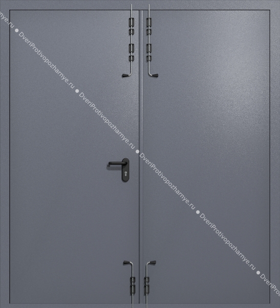 Распашные ворота ei-60 (цвет темно-серый RAL 7015) Распашные ворота ei-60 (цвет темно-серый RAL 7015)